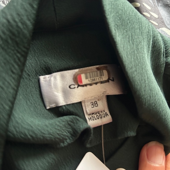 NWT Rent the Runway Outlet sale Carven Forest Green dress - Picture 9 of 10